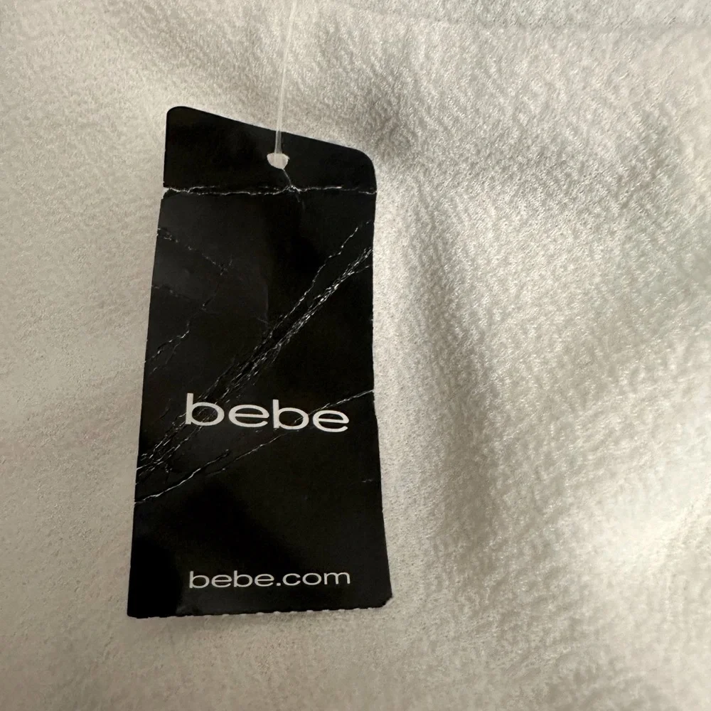 Bebe White Off-Shoulder Blouse - Picture 3 of 4